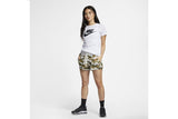 NNEKG Womens Sportswear Essential Icon Futura Tee (White Black Size M)