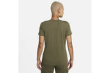 NNEKG Womens Sportswear Essential Icon Futura Tee (Medium Olive White Size S)