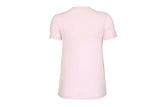 NNEKG Womens Sportswear Essential Icon Futura Tee (Regal Pink White Size XL)