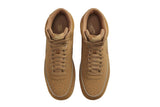 NNEKG Mens Court Vision Mid Casual Shoes (Flax Flax Gum Light Brown Twine Size 9 US)