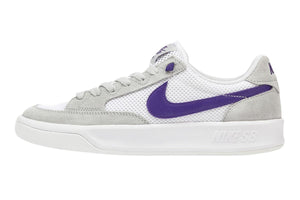 NNEKG Mens SB Adversary Casual Shoes (Grey Fog Court Purple Grey Fog White Lucky Green Size 13 US)
