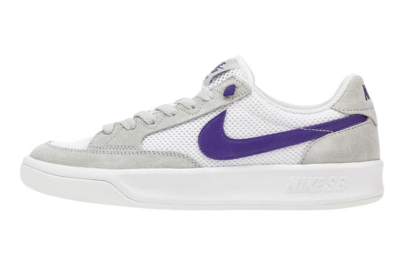 NNEKG Mens SB Adversary Casual Shoes (Grey Fog Court Purple Grey Fog White Lucky Green Size 10 US)