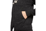 NNEKG Womens Sportswear Vintage Gym Jersey Full Zip Hoodie (Black Sail Size XL)