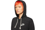 NNEKG Womens Sportswear Vintage Gym Jersey Full Zip Hoodie (Black Sail Size M)