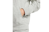 NNEKG Womens Sportswear Vintage Gym Jersey Full Zip Hoodie (Dark Grey Heather Sail Size XL)