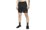 NNEKG Mens Dri FIT Knit Train Shorts (Black Iron Grey White Size XL)