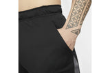NNEKG Mens Dri FIT Knit Train Shorts (Black Iron Grey White Size 2XL)