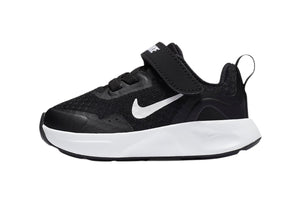 NNEKG Boys Wear All Day Toddler Casual Shoes (Black White Size 8C US)