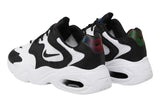 NNEKG Womens Air Max 2X Casual Shoes (White Black White Size 9 US)