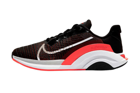 NNEKG Womens ZoomX Superrep Surge Running Shoe (Black White Bright Crimson Pure Platinum Size 7 US)