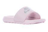 NNEKG Womens Victori One Slides (Barely Rose Metallic Silver Barely Rose Size 10 US)