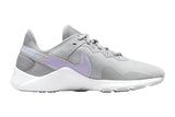 NNEKG Womens Legend Essential 2 Running Shoes (Wolf Grey Lilac Ghost Atomic Orange White Pure Platinum Size 9.5 US)