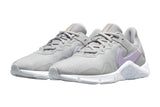NNEKG Womens Legend Essential 2 Running Shoes (Wolf Grey Lilac Ghost Atomic Orange White Pure Platinum Size 8 US)