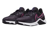 NNEKG Womens Legend Essential 2 Training Shoes (Black Hyper Pink Cave Purple Lilac White Size 8 US)