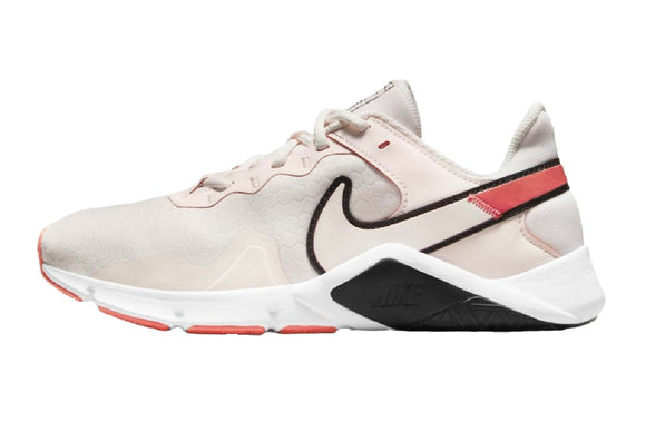 NNEKG Womens Legend Essential 2 Running Shoes (Light Soft Pink Black Magic Ember Size 8.5 US)