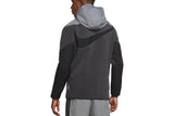 NNEKG Mens FC AWF Woven Hooded Jacket (Dark Smoke Grey Smoke Grey Reflective Silver Size M)