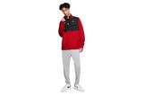 NNEKG Mens Sportswear Air Half Zip Jacket (University Red Black White Size M)