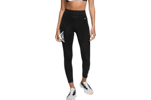NNEKG Womens Pro Graphic 7 8 Leggings (Black White Size XS)