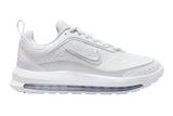 NNEKG Womens Air Max AP Casual Shoes (White Pure Platinum White Metallic Platinum Size 7 US)