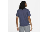 NNEKG Mens Dri FIT Miler Short Sleeve Top (Thunder Blue Reflective Silver Size L)