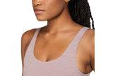 NNEKG Womens Yoga Luxe Crop Tank (Smokey Mauve Heather Smokey Mauve Size S)