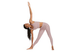 NNEKG Womens Yoga Luxe Crop Tank (Smokey Mauve Heather Smokey Mauve Size S)