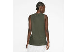 NNEKG Womens Sportswear Futura Muscle Tank (Medium Olive White Size XL)