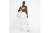 NNEKG Womens Sportswear Futura Muscle Tank (Medium Olive White Size XL)