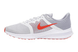 NNEKG Mens Downshifter 11 Running Shoes (Platinum Tint Summit White Wolf Grey Chile Red White Size 8.5 US)