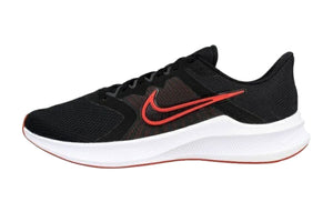 NNEKG Mens Downshifter 11 Running Shoes (Black Univ Red White Dk Smoke Grey Size 7.5 US)