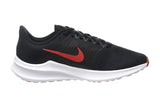 NNEKG Mens Downshifter 11 Running Shoes (Black Univ Red White Dk Smoke Grey Size 7.5 US)