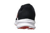 NNEKG Mens Downshifter 11 Running Shoes (Black Univ Red White Dk Smoke Grey Size 7.5 US)