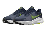 NNEKG Mens Winflo 8 Running Shoes (Midnight Navy Vo Light White Hyper Royal Black Size 10 US)