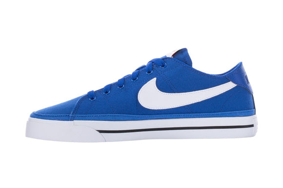NNEKG Mens Court Legacy Canvas Casual Shoes (Game Royal White Black Size 12 US)