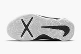 NNEKG Kids Team Hustle D 10 GS BasketballShoe (Black Metallic Silver Volt White Size 4Y US)