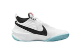 NNEKG Kids Team Hustle D 10 Grade School Running Shoes (White Black Photon Dust Magic Ember Size 5 US)