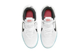 NNEKG Kids Team Hustle D 10 Grade School Running Shoes (White Black Photon Dust Magic Ember Size 6 US)
