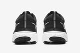 NNEKG Mens React Miler 2 Running Shoes (Black White Smoke Grey Size 10 US)