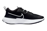 NNEKG Womens React Miler 2 Running Shoes (Black White Smoke Grey Size 11 US)