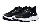 NNEKG Womens React Miler 2 Running Shoes (Black White Smoke Grey Size 10 US)