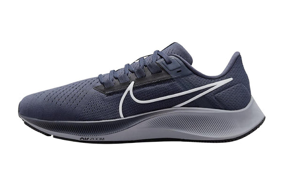 NNEKG Mens Air Zoom Pegasus 38 Running Shoes (Thunder Blue Wolf Grey Black Dark Obsidian Size 10.5 US)
