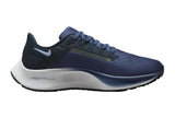 NNEKG Womens Air Zoom Pegasus 38 Running Shoes (Mystic Navy Light Marine Armory Navy Off White Citron Tint Size 10 US)