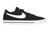 NNEKG Womens Court Legacy Canvas Casual Shoes (Black White Size 10 US)