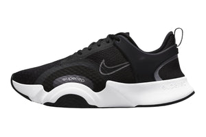 NNEKG Womens SuperRep Go 2 Training Shoes (Black Metallic Dark Grey White Black Pure Platinum Dark Obsidian Size 7.5 US)