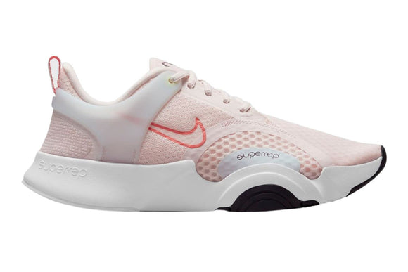 NNEKG Womens SuperRep Go 2 Training Shoes (Light Soft Pink Magic Ember Cave Purple White Iris Whisper Lime Ice Size 8.5 US)