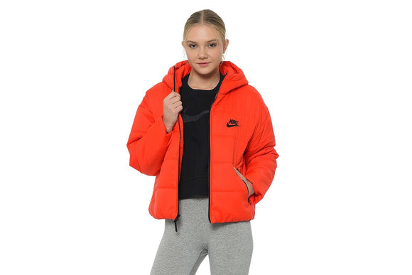 NNEKG Womens Core Synthetic Filled Jacket (Chile Red White Black Size S)