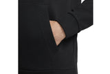 NNEKG Mens Dri FIT Swoosh Pull Over Hoodie (Black Habanero Red Size S)