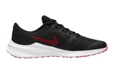 NNEKG Boys Downshifter 11 Grade School Running Shoes (Black University Red Dark Smoke Grey White Size 5Y US)