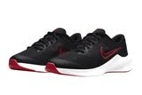 NNEKG Boys Downshifter 11 Grade School Running Shoes (Black University Red Dark Smoke Grey White Size 7Y US)