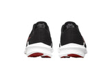 NNEKG Boys Downshifter 11 Grade School Running Shoes (Black University Red Dark Smoke Grey White Size 7Y US)